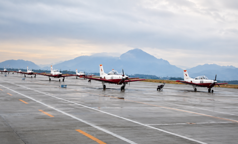防府北基地 練習機